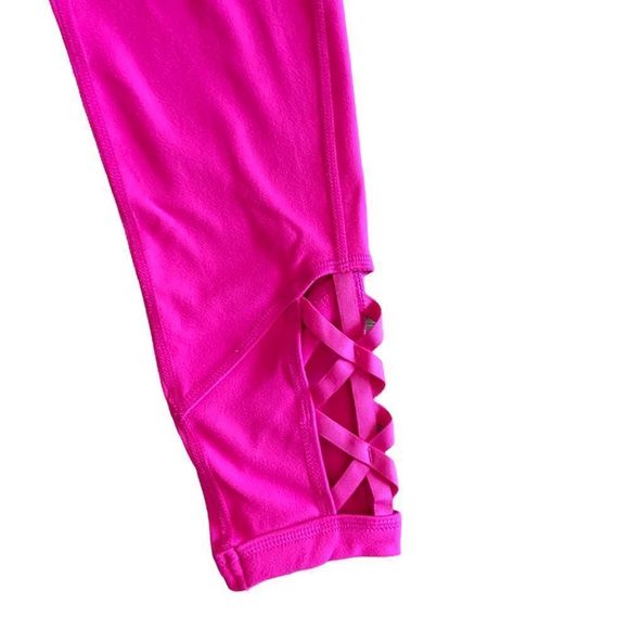 Yogalicous hot pink leggings || size Small - Picture 2 of 4